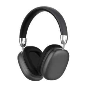 A pair of wireless Bluetooth sports folding headphones on a white background.