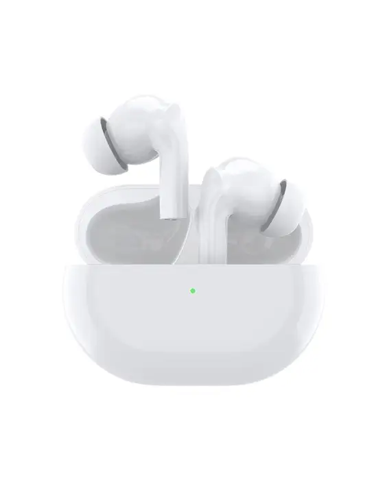 The Mini Wireless Twin Bluetooth Earbuds with Charging Case are shown on a white background.